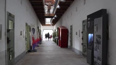 Seodaemun Cezaevi, Seodaemun Bağımsızlık Parkı, Seodaemun-gu, Seodaemun, Kore - 4 Şubat 2014: Kore 'nin modern tesislere sahip ilk hapishanesi, 1908 yılında inşa edildi..