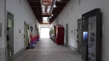 Seodaemun Cezaevi, Seodaemun Bağımsızlık Parkı, Seodaemun-gu, Seodaemun, Kore - 4 Şubat 2014: Kore 'nin modern tesislere sahip ilk hapishanesi, 1908 yılında inşa edildi..