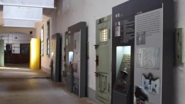 Seodaemun Cezaevi, Seodaemun Bağımsızlık Parkı, Seodaemun-gu, Seodaemun, Kore - 4 Şubat 2014: Kore 'nin modern tesislere sahip ilk hapishanesi, 1908 yılında inşa edildi..