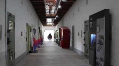 Seodaemun Cezaevi, Seodaemun Bağımsızlık Parkı, Seodaemun-gu, Seodaemun, Kore - 4 Şubat 2014: Kore 'nin modern tesislere sahip ilk hapishanesi, 1908 yılında inşa edildi..