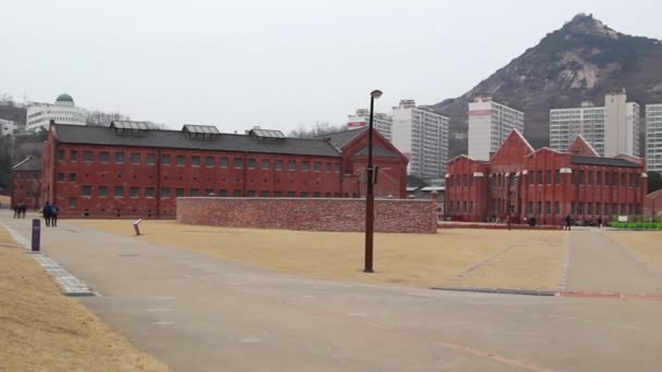 Prisión Seodaemun Seodaemun Independence Park Seodaemun Seúl Corea Febrero 2014 — Vídeos de Stock