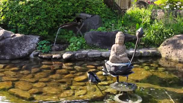 Klein Boeddhabeeld Botapsa Tempel Jincheon Gun Zuid Korea — Stockvideo