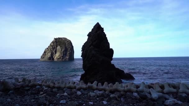 Paisaje Ulleung Gun Gyeongsangbuk Corea — Vídeos de Stock