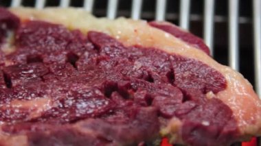 Jeju Do 'da ızgara ve kızarmış at eti, Kore yemeği.