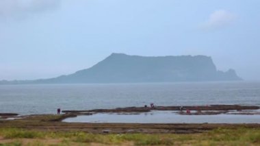 Seongsan Ilchulbong Tuff Konisi, Jeju Adası, Güney Kore