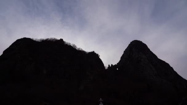 Ulleungdo Corea Del Sur Diciembre 2019 Templo Seongbulsa Ubicado Ulleung — Vídeos de Stock