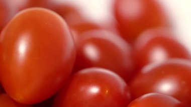 Taze domateslerin makro görüntüsü