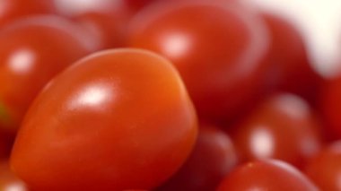 Taze domateslerin makro görüntüsü