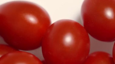 Taze domateslerin makro görüntüsü