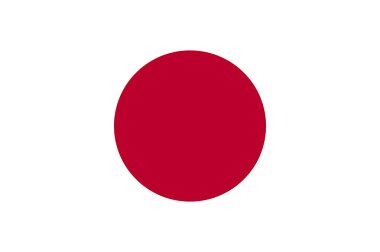 Japonya olmanın gururunu gösteren Japon renginde bir parmak izi çizimi.