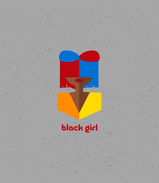 Güzel ve çok moda bir logo, sulu bir renk şeması.