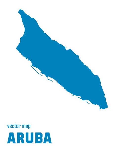 Aruba 'nın vektör haritası. Herhangi bir ihtiyaç için kullanabilirsin.