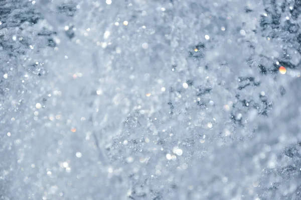 Close up/Makro of water drops/sparkling water/water splash during boat trip in Italy