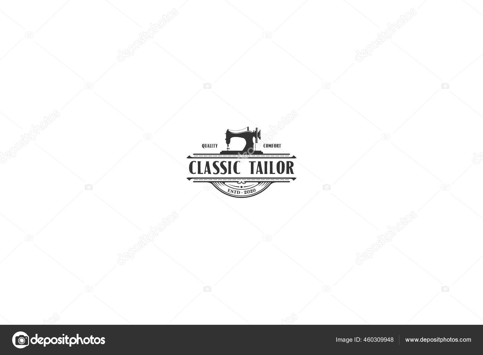 Retro Vintage Sewing Machine Tailoring Fashion Cloth Apparel Logo Design Vector Image By C Brazzvector Vector Stock Retro Vintage Sewing Machine Tailoring Fashion Cloth Apparel Logo Design Vector Image By C Brazzvector Vector Stock