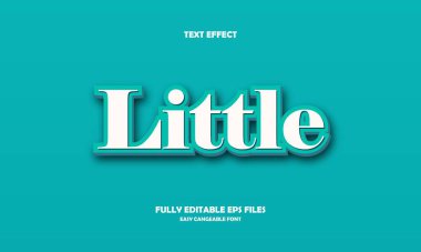 küçük biçim düzenlenebilir metin efekti