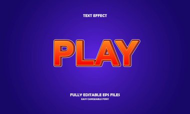 Düzenlenebilir metin efekti başlık biçimi