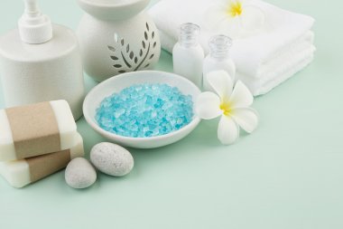 spa tedavisi ayarı konsepti üzerine ışık güzel kompozisyon 