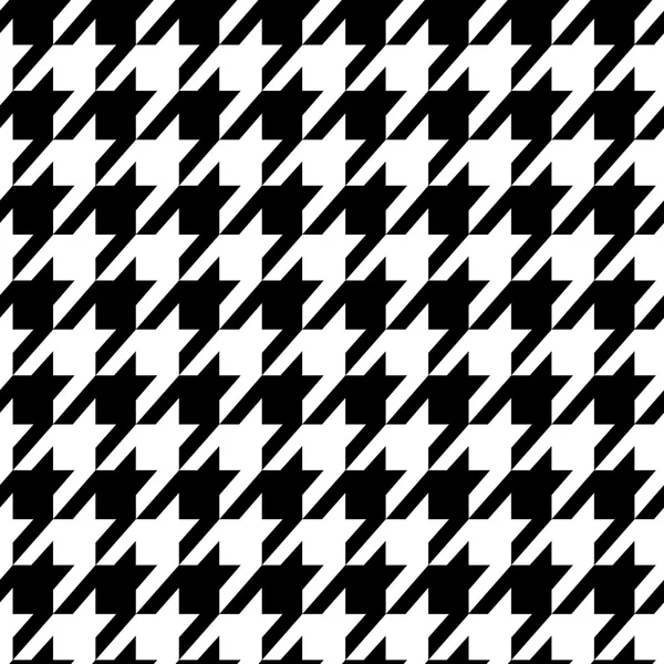 Houndstooth seamless black pattern Royalty Free Stock Vectors
