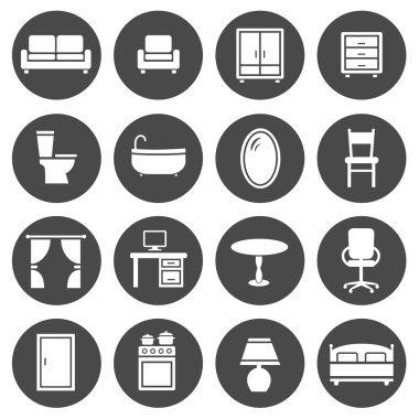 Mobilya Simgeleri Ayarlandı.