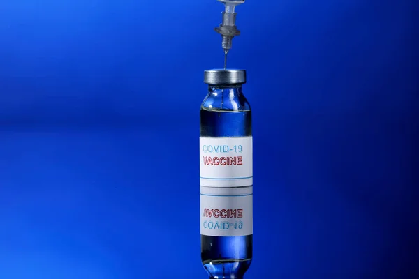 Vaccino Siringa Foto Concettuale — Foto Stock