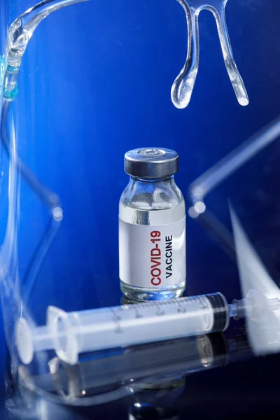 Coronavirus Covid Impfstoff Medizinisches Konzept — Stockfoto