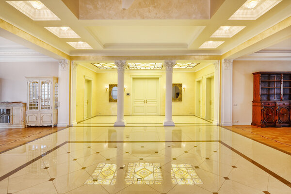 дизайн интерьера вестибюля
