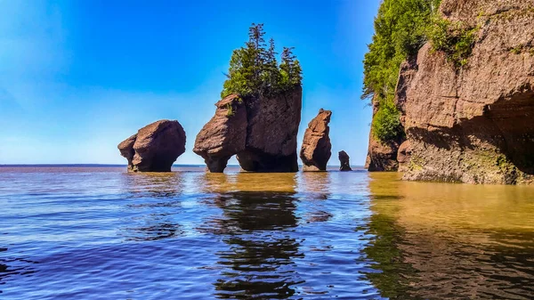 New Brunswick Teki Hopewell Rocks Parkı — Stok fotoğraf