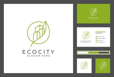 Kartvizit tasarımlı premium vektörlü logo. Logolar gerçekten, müteahhit, mimari, danışmanlık ve yatırım için kullanılabilir.