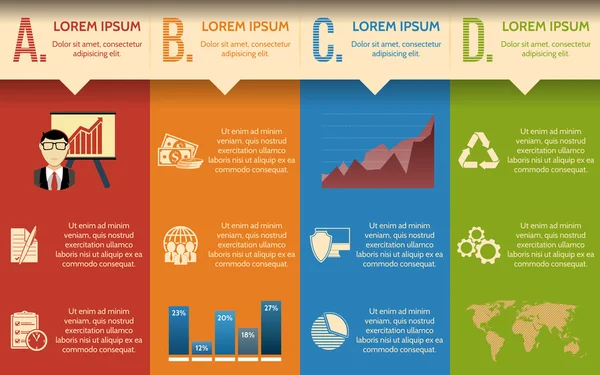 İş. Infographic adım adım şablonu veya site banner ile entegre kutsal kişilerin resmi.