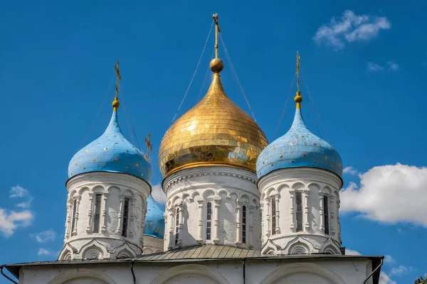 Знаменитый Новоспасский Монастырь Собор — стоковое фото