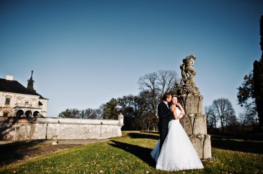 Güneş düğün çifte eski anıt kal