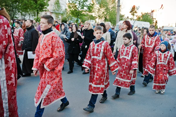 LVIV, UKRAINE - APRIL 27, 2016: Holy Week passion — Stock Photo, Image