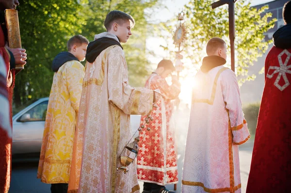 LVIV, UCRANIA - 27 DE ABRIL DE 2016: Pasión de la Semana Santa —  Fotos de Stock