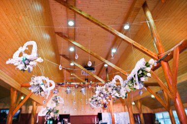 Çiçek düğün partisi, çiçek dekorasyon dekorasyon