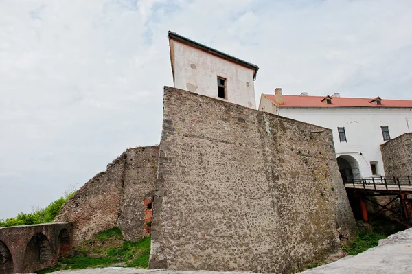 Castle Palanok in Mukachevo, Ukraine at transcarpathian region o — Stock Photo, Image