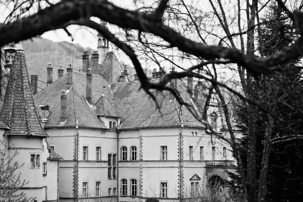 Castello di caccia di Schonborn a Carpaty, Transcarpathia, Ucraina. Bui. — Foto Stock