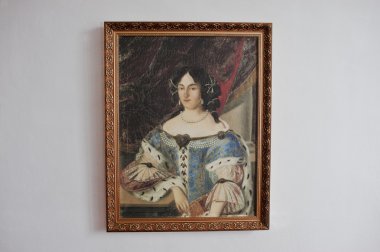 Mukachevo, Ukrayna - Nisan 11,2016: Ilona Zrinyi (Jele resmini