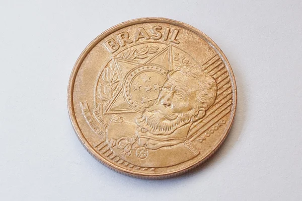 25 Centavos brasileños (2009) muestra Manuel Deodoro da Fonseca (18 — Foto de Stock