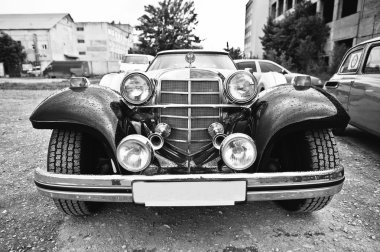 Podol, Ukrayna - 19 Mayıs 2016: Phillips Berlina Coupe, eski vinta