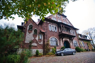 Sosnowiec, Polonya - 23 Ekim 2014: Audi S6 (Audi A6), araba pr