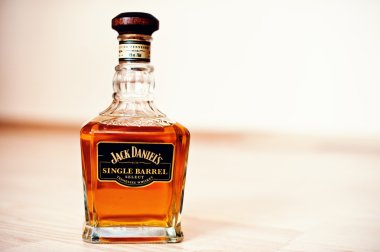 Hai, Ukrayna - Mayıs, 2016 yaklaşık: şişe viski Jack Daniels Si