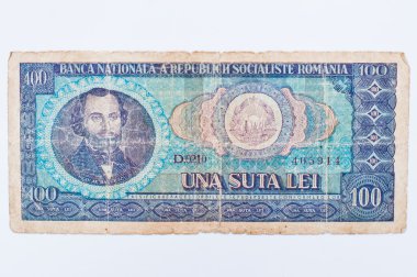 Hai, Ukrayna - Mayıs, 2016 yaklaşık: Bill Romanya 100 para lei, CI