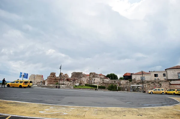 Ruínas Antiga Cidade Velha Nesebar Bulgária — Fotografia de Stock