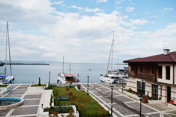 Bay Old Port Nessebar Bulgaria — Stock Photo, Image