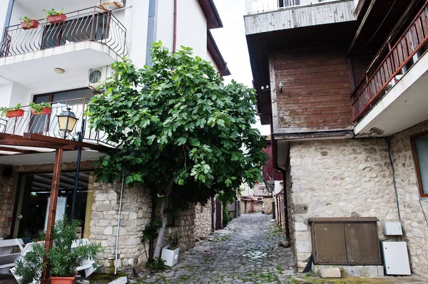 保加利亚内塞巴尔老城的街道 — 图库照片