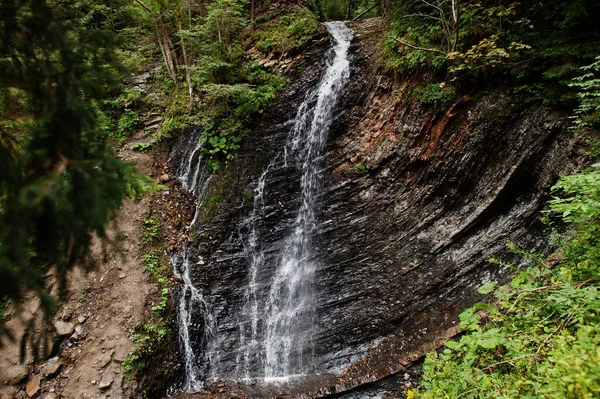 Waterval Huk Guk Het Karpaten Gebergte Oekraïne — Stockfoto