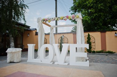 Düğün kelime dekor