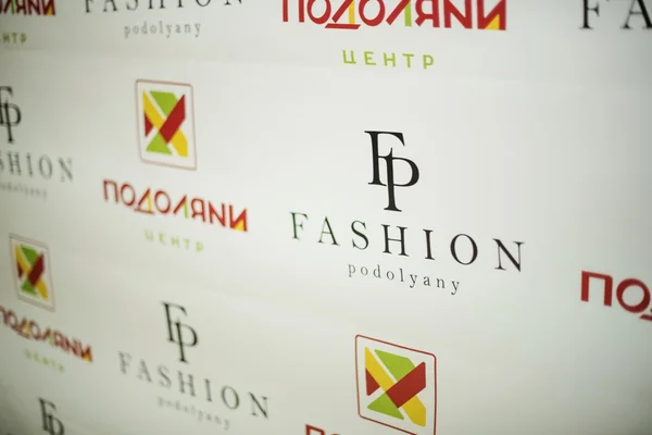 Ternopol Ukraina - 17 maja: Podolyany Fashion Week. 17 maja 2015 — Zdjęcie stockowe