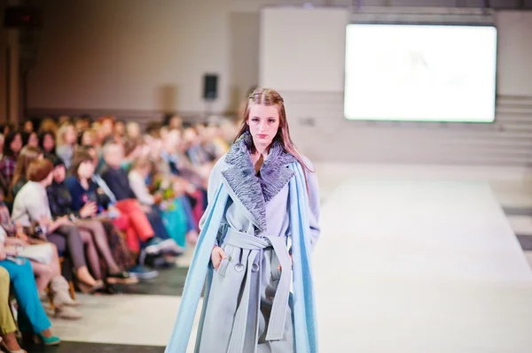 TERNOPIL UKRAINE - MAY 17: Podolyany Fashion Week.  May 17, 2015 — Stock Photo, Image