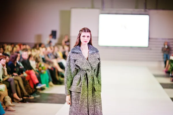 TERNOPIL UKRAINE - MAY 17: Podolyany Fashion Week.  May 17, 2015 — Stock Photo, Image